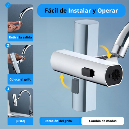 Multipurpose kitchen faucet 